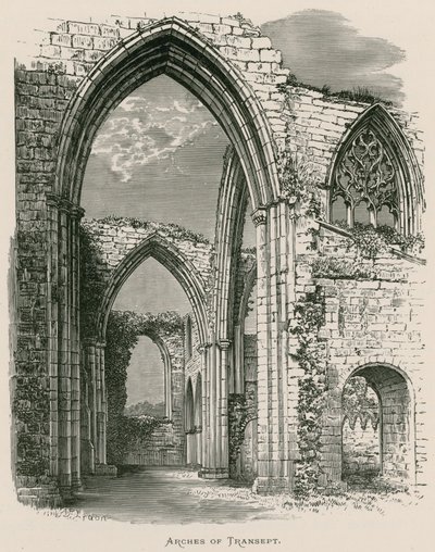 Bolton Priory, Bögen des Querschiffs von Alexander Francis Lydon